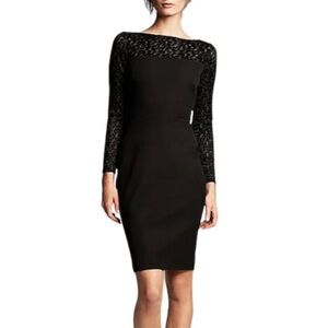 Roland Mouret for Banana Republic Sheath Dress, Size 6, Black